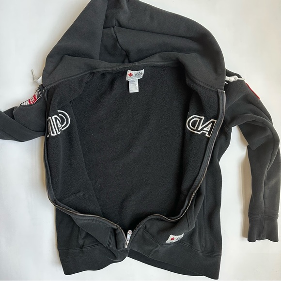 Hudson’s Bay Co. Women’s Hoodie Canadian Olympic Sweatshirt M - Picture 3 of 10